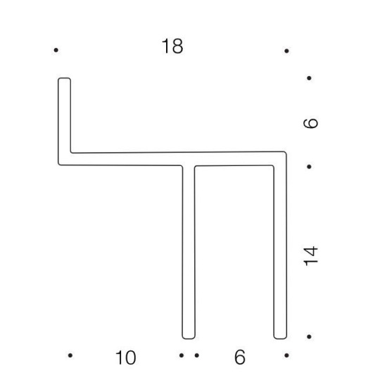 Плинтус Ликорн Скрытый С-11.2.3 Без подсветки Чёрный - фото 3
