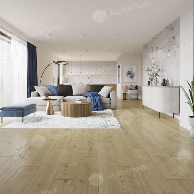 Кварц виниловый ламинат Alpine Floor ProNature 61865 Nore - фото 3