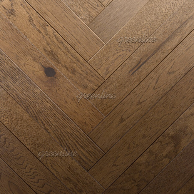 Паркет ёлка Greenline 114 Мурано Вилладж английская 114 Мурано Вилладж 15х95х520 - фото 2