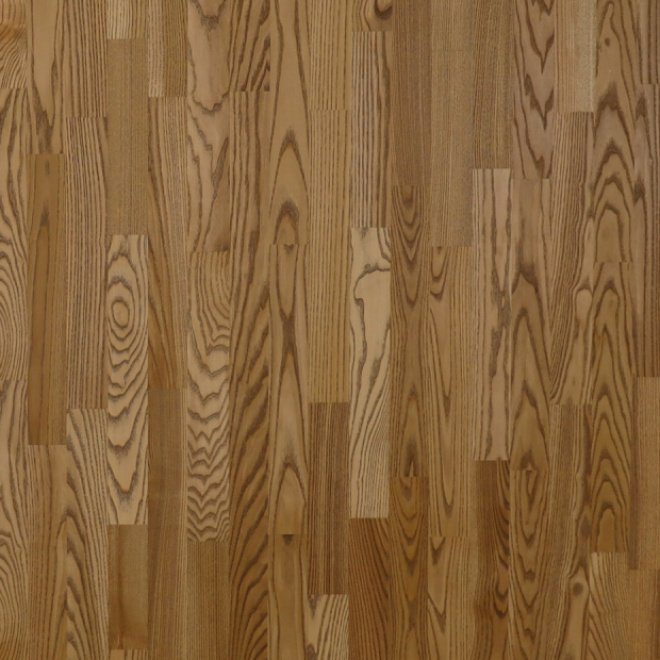 Паркетная доска Polarwood 3-полосная PW Ash Light Antik 3S - фото 1
