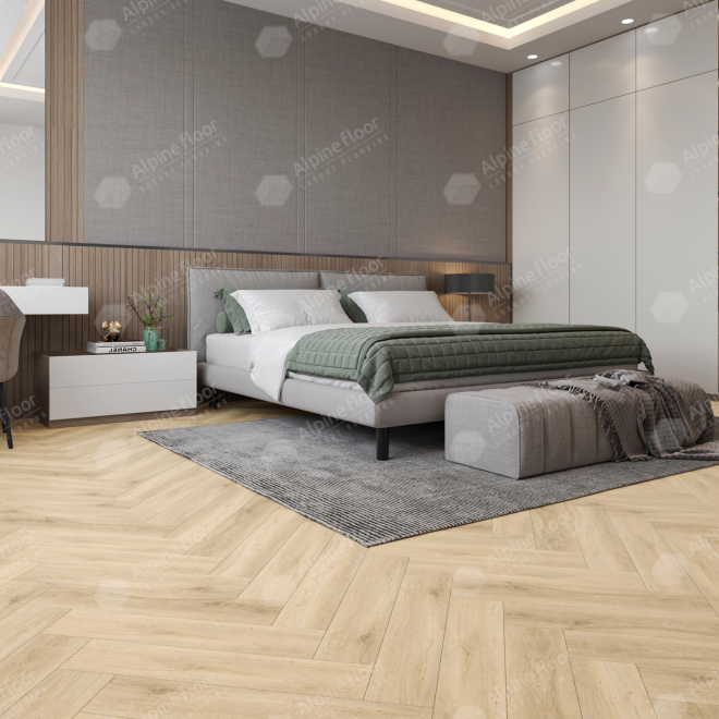 Кварц виниловый ламинат Alpine Floor Parquet Light ECO 13-24 Дуб Ригель - фото 2