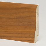 Плинтус Pedross 80x20 шпонированный - Орех американский - 