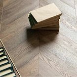 Кварц виниловый ламинат Vinilam Parquet Chevron Glue RI153610CL4 Шеврон Нормандия клеевой - 1