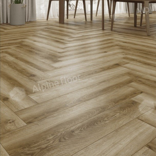 Ламинат Alpine Floor Herringbone 12 Pro Herringbone 12 Pro Дуб Марсель LF106-09 - фото 2