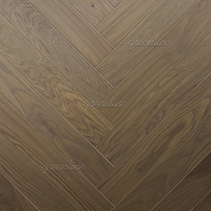 Паркет ёлка Greenline   710 Дуб Вулкано 11.2х127х600