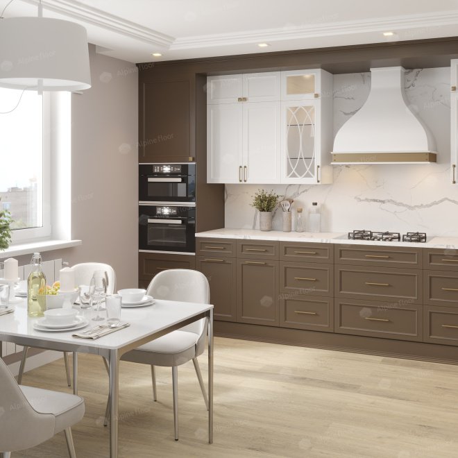 Кварц виниловый ламинат Alpine Floor Premium XL ECO 7-12 Дуб Капучино - фото 2