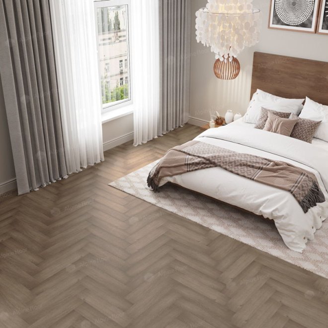 Кварц виниловый ламинат Alpine Floor Parquet Premium ECO 19-7 Дуб насыщенный - фото 3