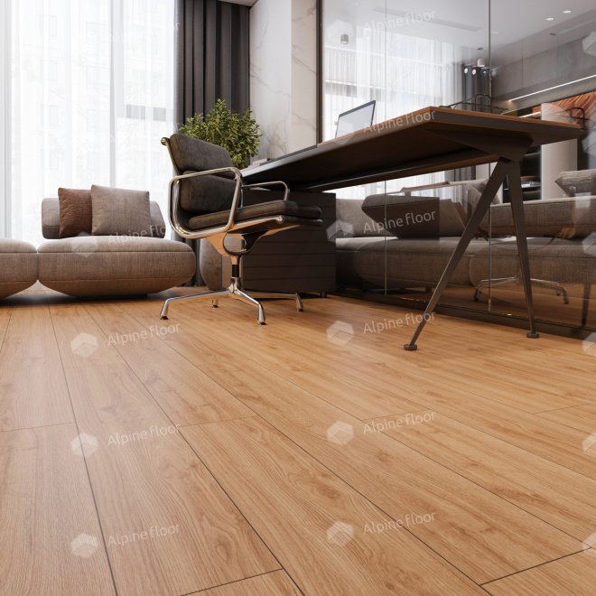 Кварц виниловый ламинат Alpine Floor Classic ECO 162-7 Дуб Классический - фото 2