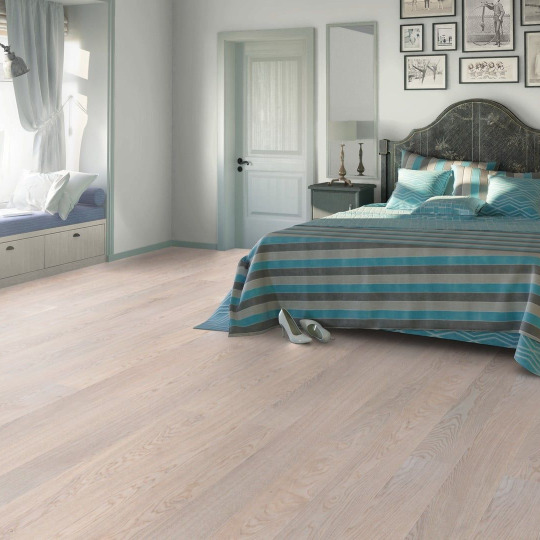 Паркетная доска Tarkett Step Дуб Роял Лазурный браш/Oak Royal Azure Тонирование, браш, PN Дуб Роял Лазурный браш/Oak Royal Azure BR 14х164х1000 - фото 3