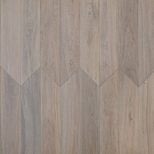 Паркет ёлка Marco Ferutti Louvre Дуб White АВC - фото 2