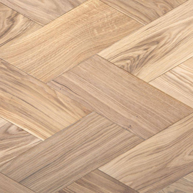 Паркет ёлка Kraft Parkett Итальянская ёлка 809 Дуб 410 Дуб 15х180х416 Прайм - фото 2