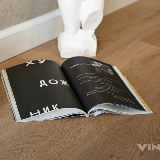 Кварц виниловый ламинат Vinilam VinilPol SPC click 7898 -EIR Дуб Верона - фото 4