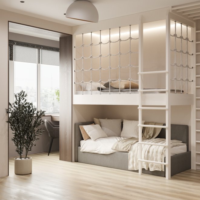 Кварц виниловый ламинат FirstFloor FirstFloor 1F001 Белый дикий лес/Wild Forest White - фото 6