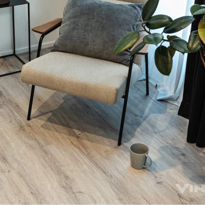 Кварц виниловый ламинат Vinilam VinilPol SPC click 7897 -EIR Дуб Неаполь - фото 1