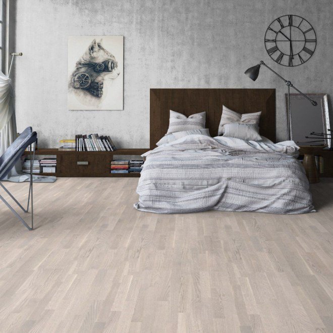 Паркетная доска Tarkett Salsa Дуб Нордик натур/Oak Nordic nature W - фото 3