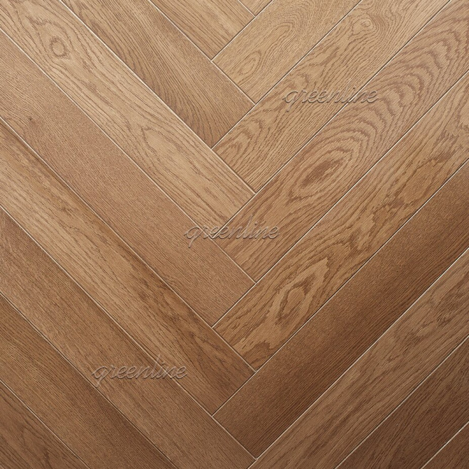 Паркет ёлка Greenline  120 Дуб Палермо английская 120 Дуб Палермо 15х125х620 - фото 1