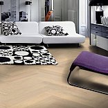 Паркетная доска Kahrs Дуб AB под белым маслом - Oak AB white oiled HB 
Calm 
Масло УФ
11 мм - 1
