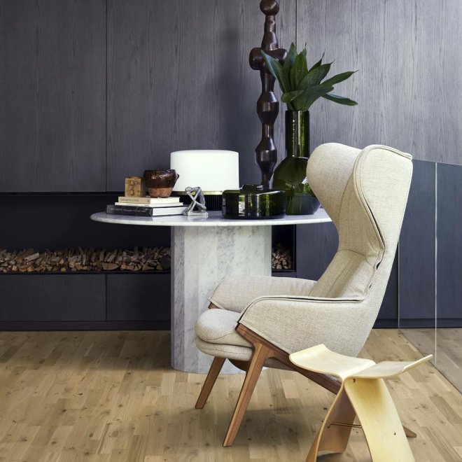 Паркетная доска Kahrs Дуб Urban Brown Strip Kahrs - фото 2