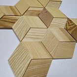 Стеновые панели Mazarri Mazarri Ясень Соты - 1