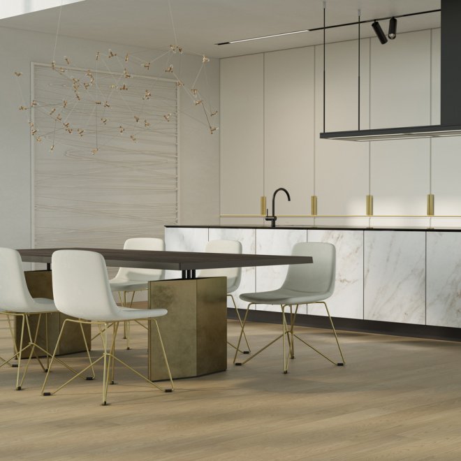 Кварц виниловый ламинат Quartz Parquet Классик 419 Дуб Карельский - фото 2