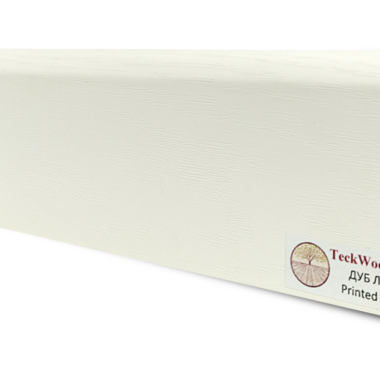 Плинтус TeckWood Цветной 75x16 Дуб Лёд - фото 1