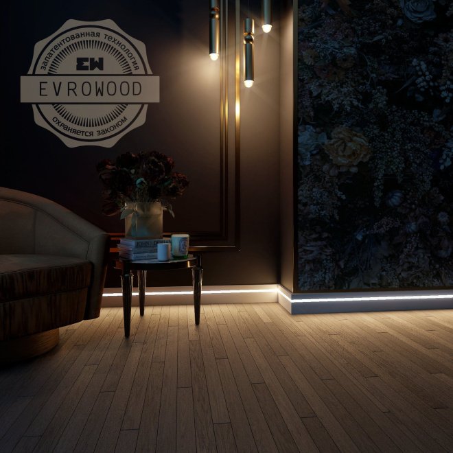 Плинтус Evrowood Evrowood PN 101 led - фото 6