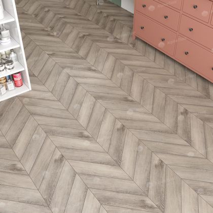 Кварц виниловый ламинат Alpine Floor Chevron Alpine ECO 18-8 Дуб Исида - Фото 3