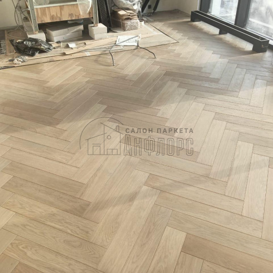 Паркет ёлка Brinel Английская ёлка Дуб Nugat - фото 2