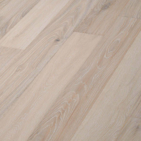 Инженерная доска Wood Bee Однополосная Дуб Крема ХС (ручная обработка) - фото 2