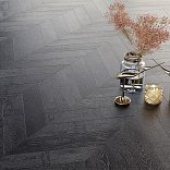 Паркет ёлка Gran Parte Французская ёлка 024 Антрацит Антрацит 15х150х460 - 1