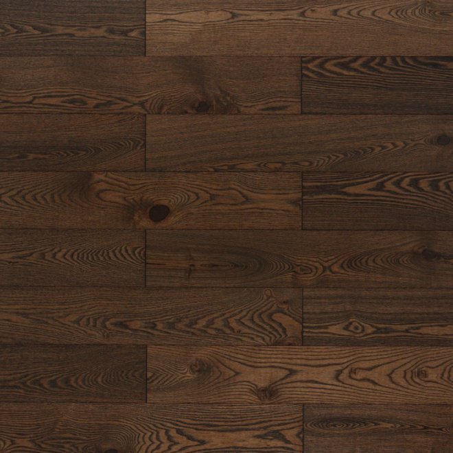 Паркетная доска Amber Wood Ясень Шоколад Фьюжн - фото 1