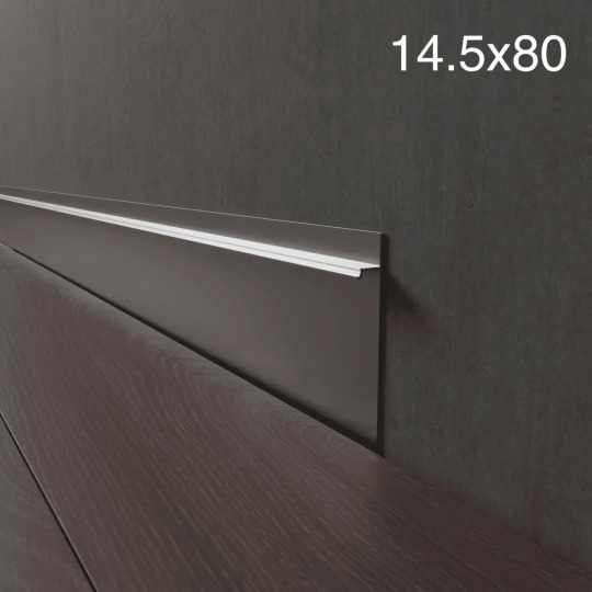 Плинтус Luxury Wood Decor Invisible™ Скрытый анодированный - фото 1