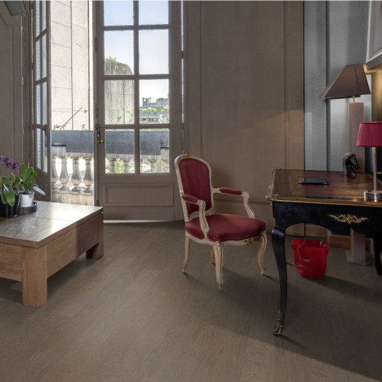 Паркетная доска Kahrs Дуб Faded Black (1-пол.) - фото 4