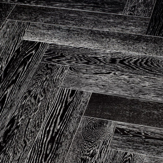 Паркет ёлка Marco Ferutti Hermitage Hermitage Дуб Неро браш - фото 2