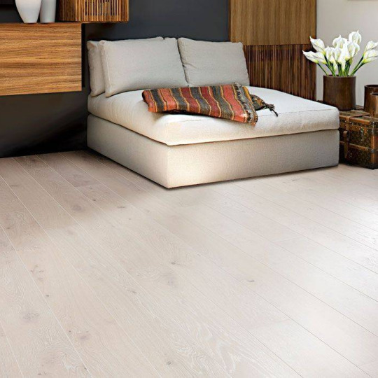 Паркетная доска Kahrs Дуб Снег (Snow) - фото 2