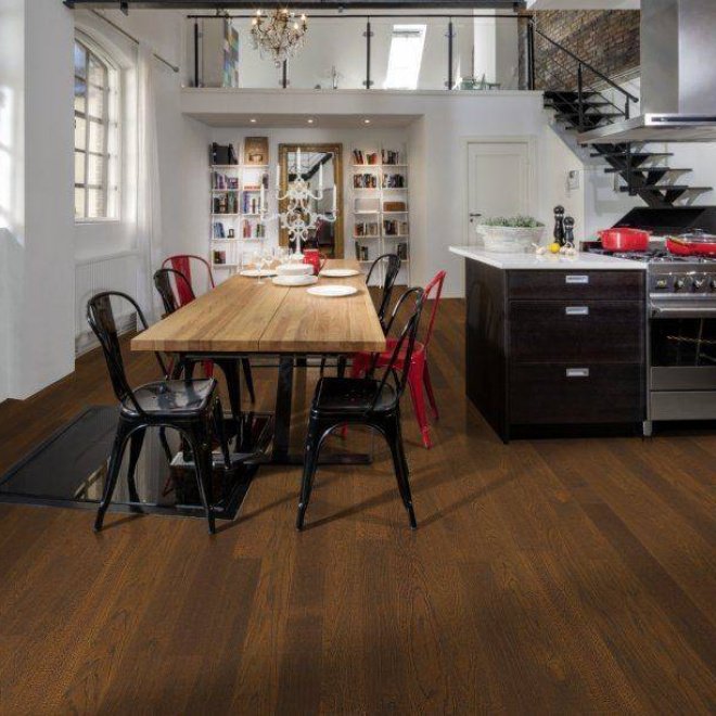 Паркетная доска Upofloor Forte Oak New Classic Brown 3S - фото 7