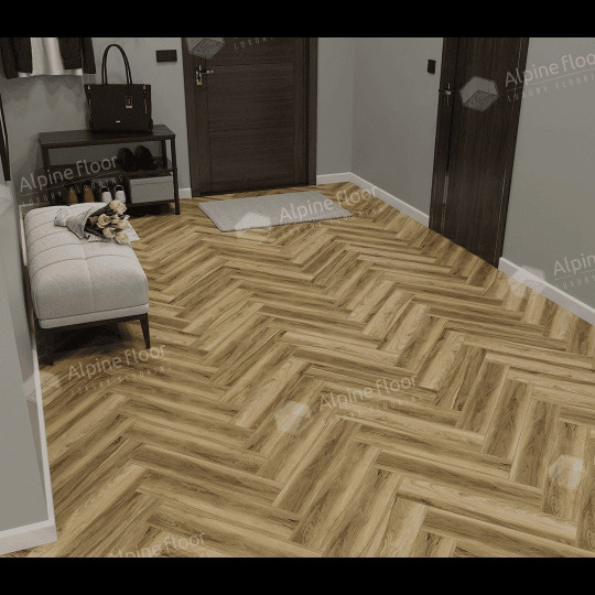 Кварц виниловый ламинат Alpine Floor NUT ECO 22-6 MC Орех Акорн Классик
ECO 22-6 MC Орех Акорн Классик 4х125х600 - фото 2