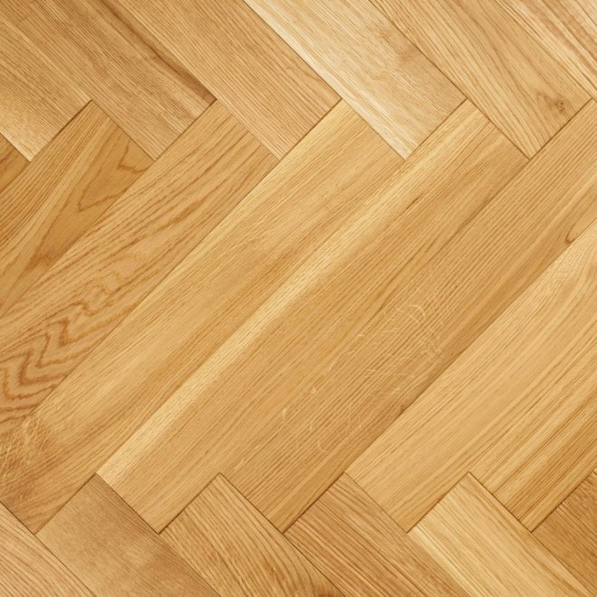 Паркет ёлка Golden Wood Ёлка на фанере Дуб Шабли - фото 1