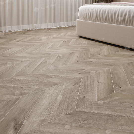 Кварцвиниловая плитка Alpine Floor Chevron Alpine LVT Дуб Натуральный Отбеленный ECO 20-3
- фото 4