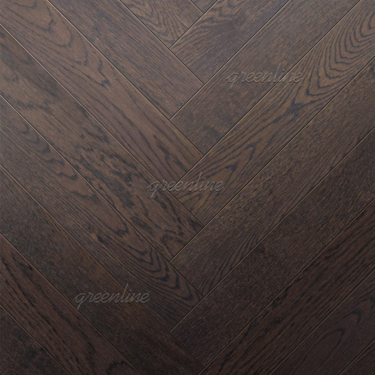 Паркет ёлка Greenline  807 Дуб Энерджи английская - фото 1