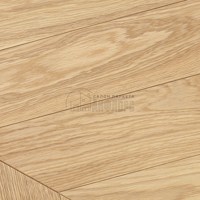 Паркет ёлка Brinel Французская ёлка Дуб Present Дуб Present 15х100х600 Прайм - фото 1