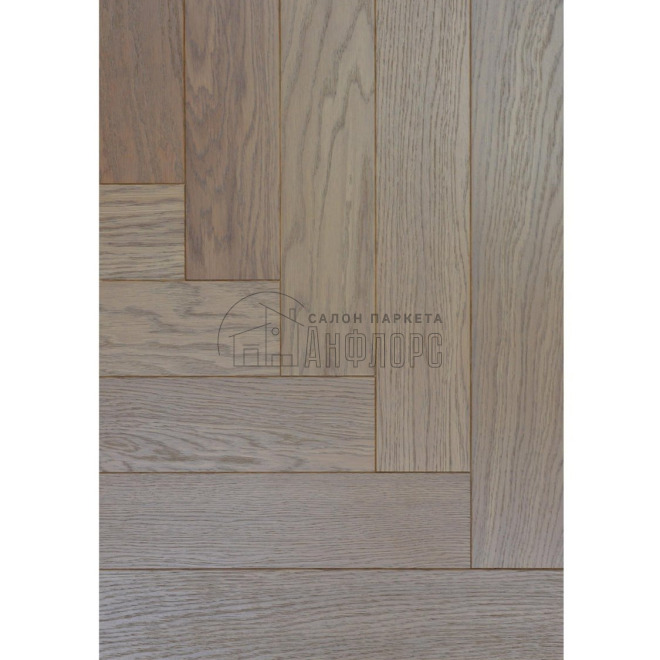 Паркет ёлка Kraft Parkett Английская ёлка 908 908 13.5х120х700 Натур - фото 2