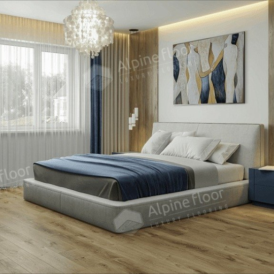 Кварц виниловый ламинат Alpine Floor Liberty Loose Lay LVT ECO 23-3 Дуб Натуральный отбеленный
- фото 4