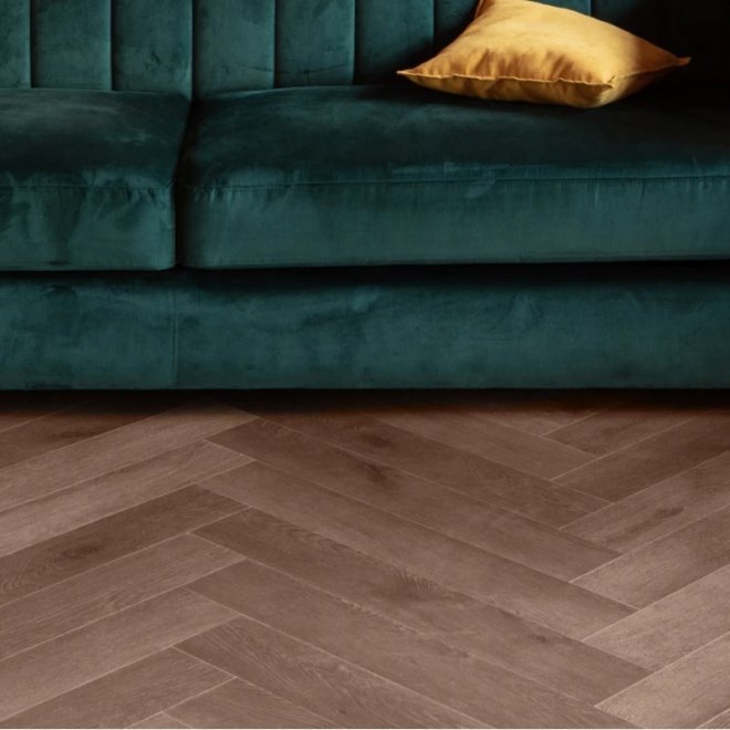 Кварц виниловый ламинат Vinilam VinilPol Herringbone 9911 Паркет Пикассо - фото 1