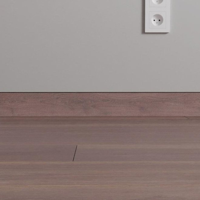 Плинтус Luxury Wood Decor Invisible™ Вставка МДФ шпонированная дубом (с покраской) - фото 4
