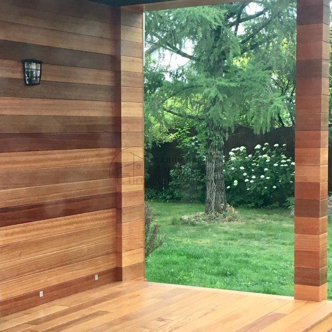 Террасная доска  Меранти фасадная - фото 3