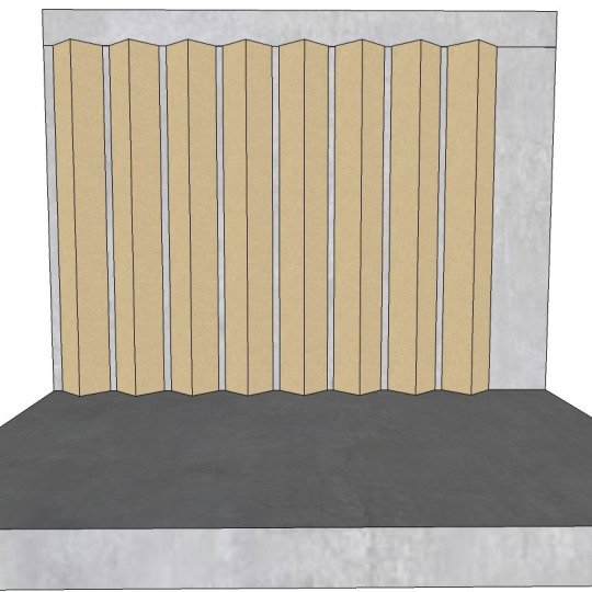 Лайтбрус Finitura Dekor 2-х сторонний шпонированный Дуб 2-х сторонний шпонированный Дуб 40х40х2800 Без покрытия - фото 1