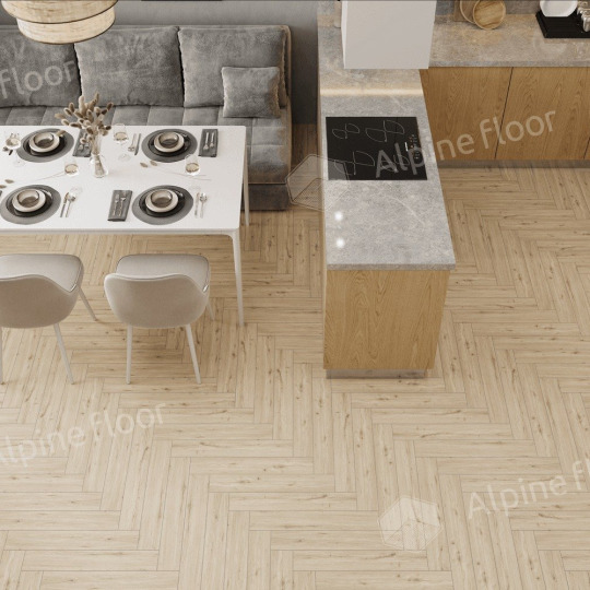 Ламинат Alpine Floor Herringbone 12 Pro Herringbone 12 Pro Дуб Лион LF106-01 - фото 3