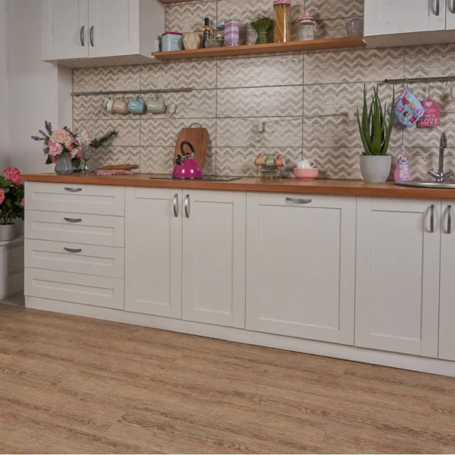 Кварц виниловый ламинат Vinilam Ceramo Wood 1014 Дуб Карона - фото 9