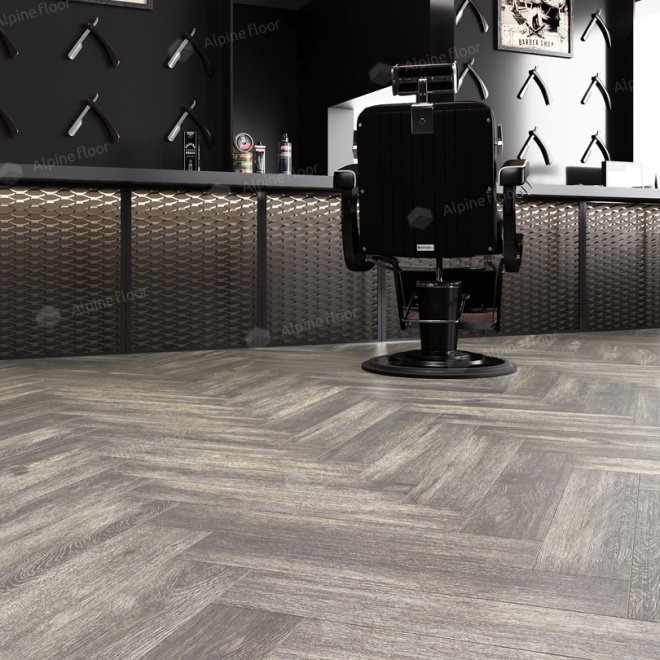 Кварц виниловый ламинат Alpine Floor Parquet Light ECO 13-8 Венге Грей - фото 4